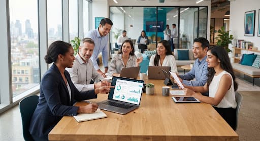 Modern office collaboration