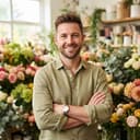 Professional headshot of floral designer