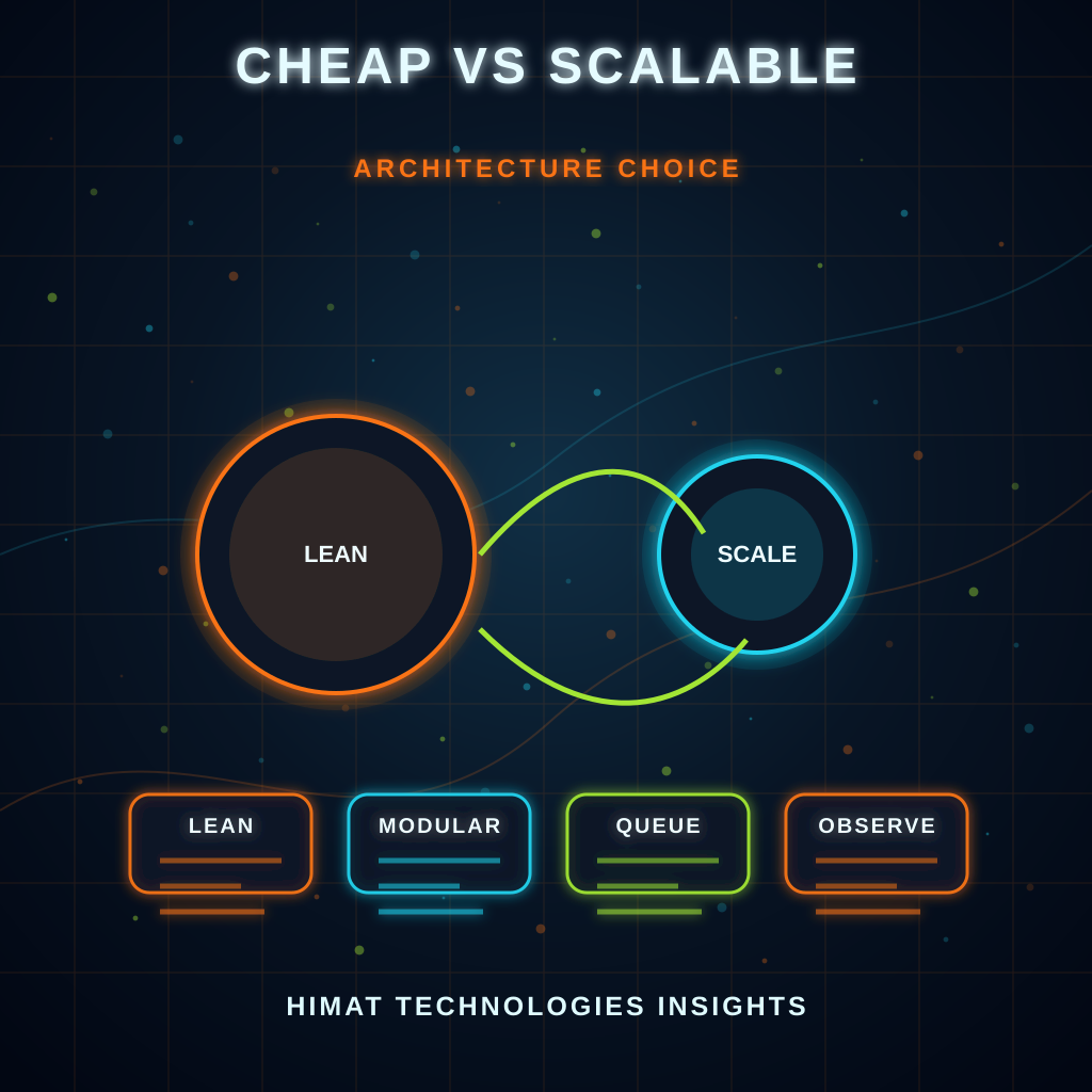 Cheap vs Scalable Architecture: Making the Right Choice