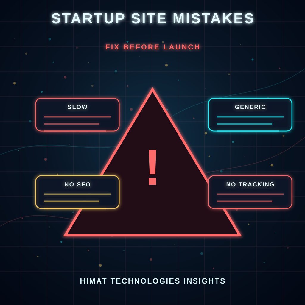 Common Mistakes in Startup Website Development