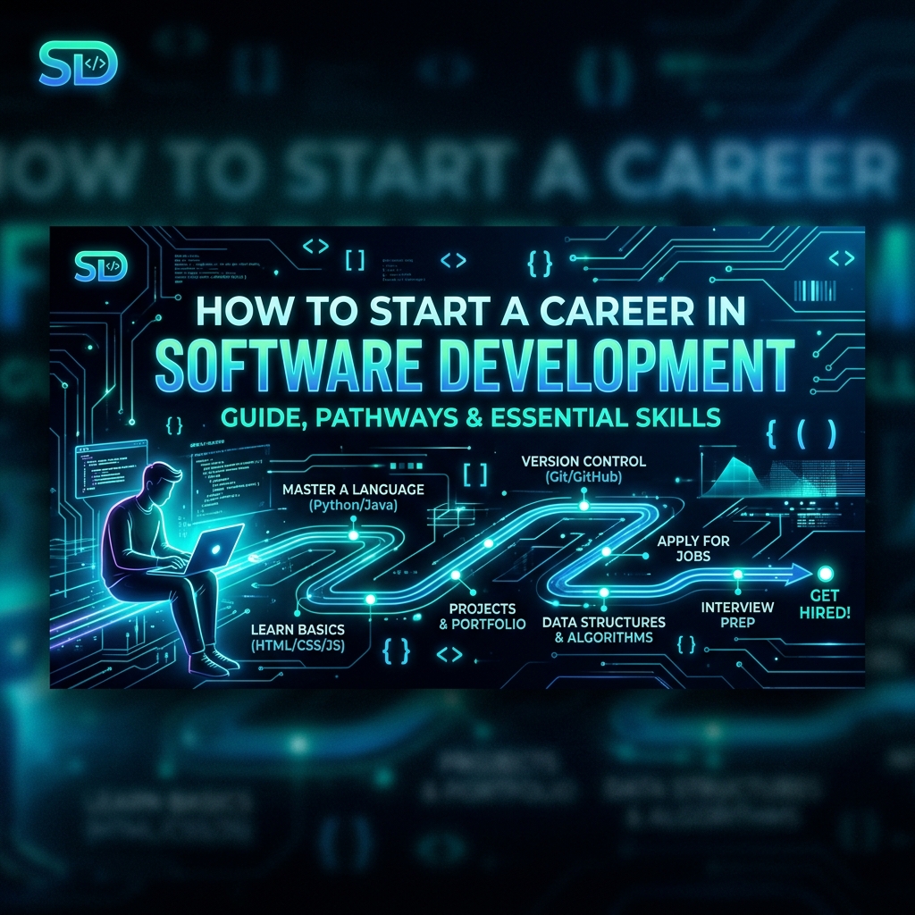 How to Start a Career in Software Development: A Complete Roadmap for Beginners